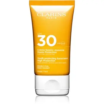 Clarins Youth-Protecting Sunscreen High Protection crema de soare pentru fata SPF 30