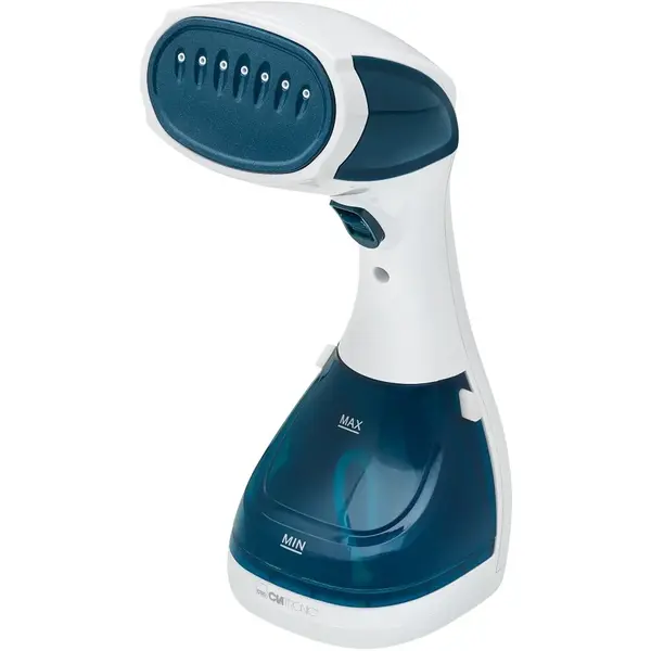 CLATRONIC Fier De Calcat Vertical Cu Aburi, Clatronic DB 3717, 1100 W, Alb / Albastru