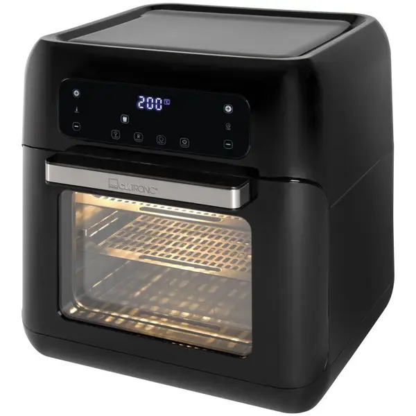 CLATRONIC Friteuza Clatronic FR 3747 H, 1.8 L, 1000 W, Protectie supraincalzire, Negru