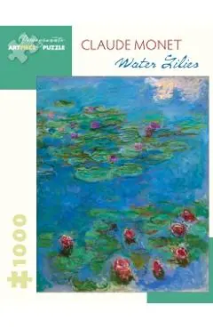 Claude Monet Water Lilies 1000-Piece Jigsaw Puzzle - Claude Monet