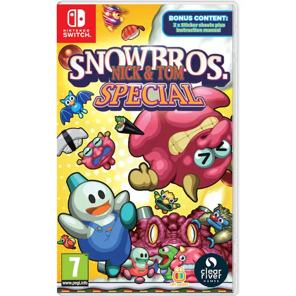 Clear River Games Joc Snow Bros.: Nick si Tom - Special - EN/FR/IT/ES, Pentru Nintendo Switch