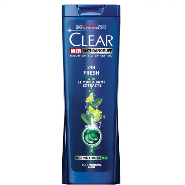 Clear Sampon, Barbati, 360 ml, 24h Fresh