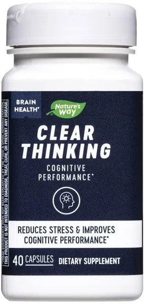 Clear Thinking, 40 capsule, Nature’s Way