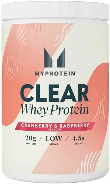 Clear Whey Protein, merișor și zmeură, 500 g, Myprotein