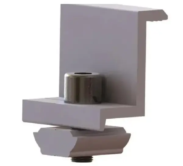 Clema capat pentru panouri solare 35mm, aluminiu si otel inoxidabil, rezistenta sporita, Safer Clema-capat-35