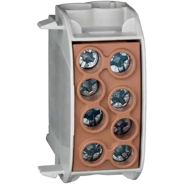 Clema derivatie, 35mm , 1P, Schrack IK026240 / 080210-X-4 maro