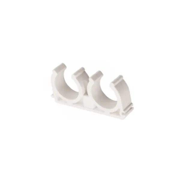 Clema fixare dubla pentru teava cupru-28 mm
