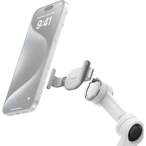 Clema Insta360 CINSBBQD pentru Flow 2 Pro, Magnetic, pentru atasare telefon (Gri)