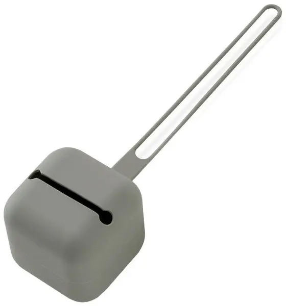 Clemă pentru suzetă din silicon Interbaby - Gri