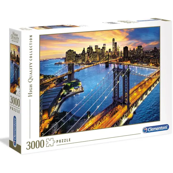 Clementoni Puzzle Clementoni - New York, 3000 piese
