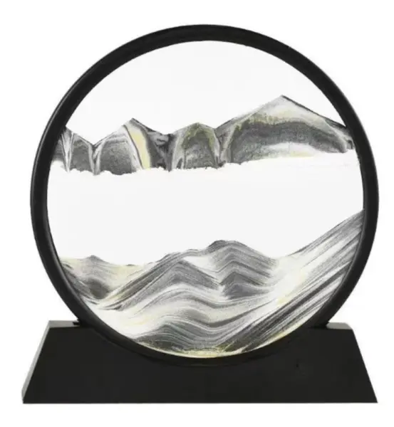 Clepsidra decorativa cu nisip miscator 25 cm