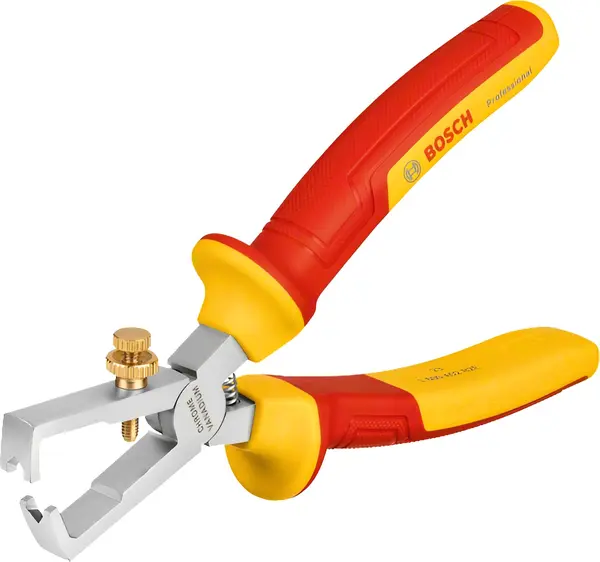 Clește de dezizolat cabluri izolate Bosch - VDE, 160 mm