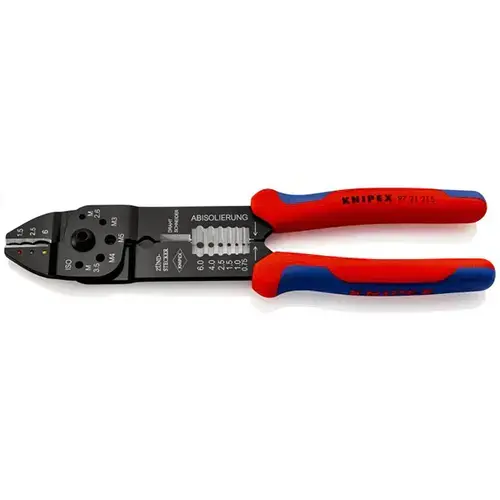 Cleste de sertizare, KNIPEX, 97 21 215, otel special, lungime 230 mm