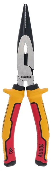 Clește izolat cu fălci alungite DeWALT - VDE 1000 V, 200 mm