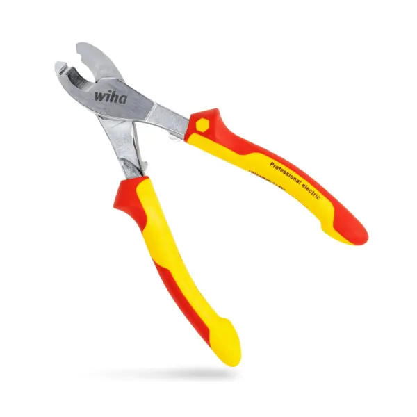 Cleste pentru taiat cabluri electrice, VDE 1000V, 210 mm, Wiha 43666