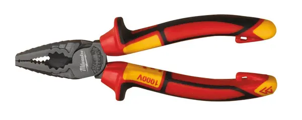 Cleste VDE Milwaukee combinat izolat, 165mm, EN/IEC 60900, manere ergonomice, 4932464571