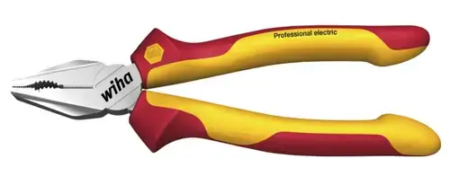 Cleste Wiha Professional electric 26708, cu DynamicJoint® și OptiGrip (Rosu/Galben)