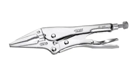 Clesti de strangere cu varf lung si blocare, Toptul 150mm