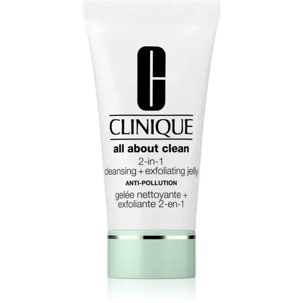 Clinique All About Clean™ 2-in-1 Cleansing + Exfoliating Jelly gel exfoliant de curatare 150 ml