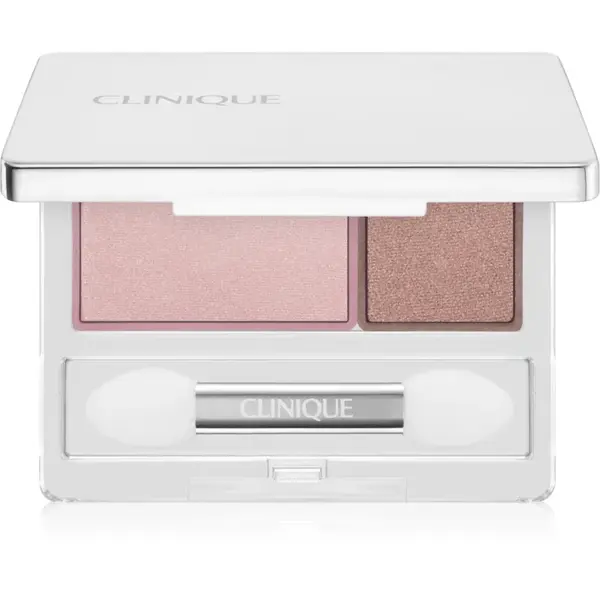 Clinique All About Shadow™ Duo duo fard ochi culoare Strawberry Fudge - Shimmer 1.7 g