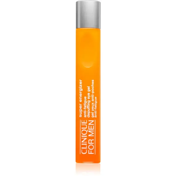 Clinique For Men™ Super Energizer Anti-Fatigue Depuffing Eye Gel gel pentru ochi împotriva ridurilor și a cearcănelor întunecate 15 ml