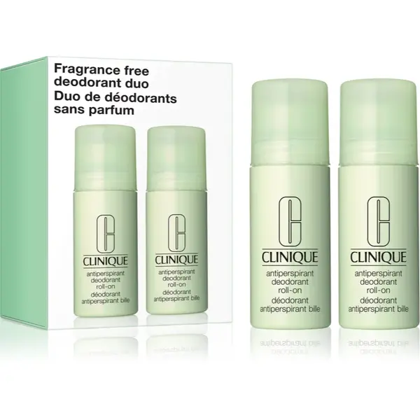 Clinique Fragrance Free Deodorant Duo Deodorant roll-on