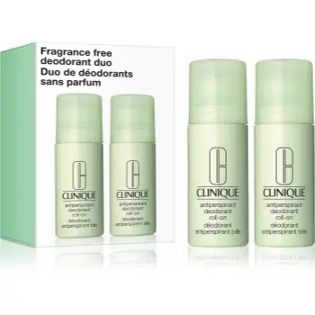 Clinique Fragrance Free Deodorant Duo Deodorant roll-on