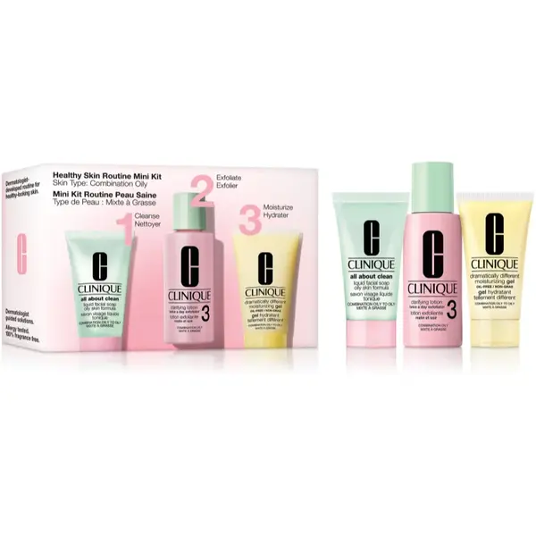 Clinique Mini Kit Healthy Skin Routine Skin Type 3 set cadou