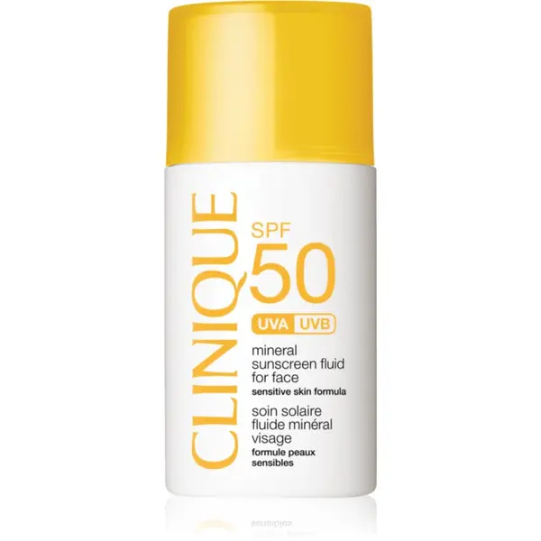 Clinique Sun SPF 50 Mineral Sunscreen Fluid For Face fluid mineral cu protecție solară SPF 50 30 ml