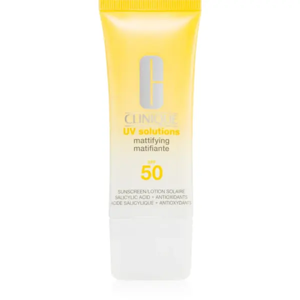 Clinique Sun UV Solutions Matifying Sunscreen SPF 50 crema de soare pentru fata cu efect matifiant 40 ml