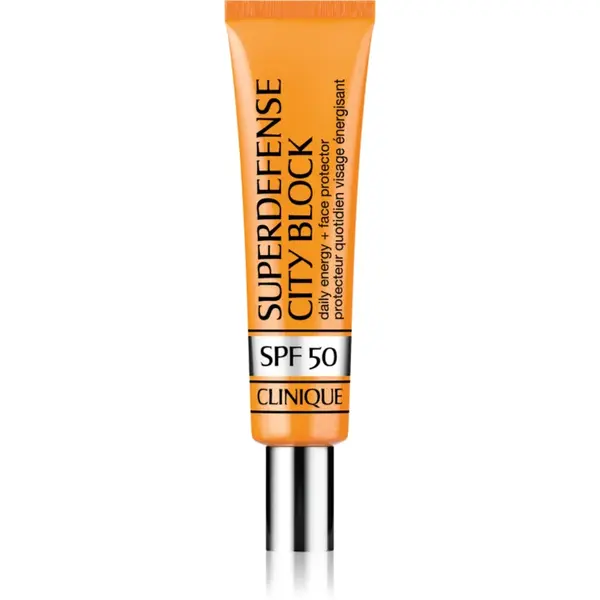 Clinique Superdefense™ City Block SPF 50 Daily Energy + Face Protector fluid protector energizant SPF 50 40 ml