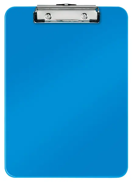 Clipboard simplu A4 polistiren Leitz WOW albastru metalizat