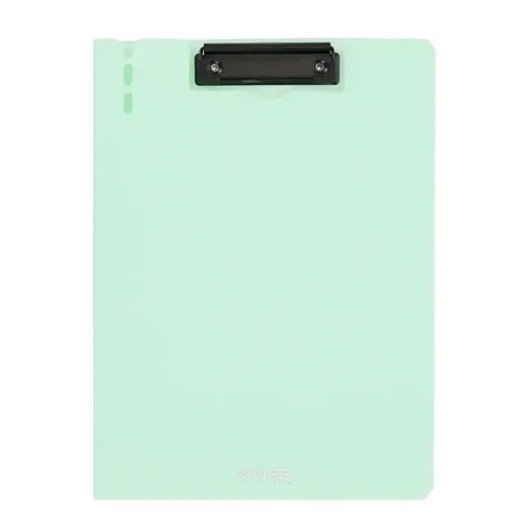 Clipboard Strigo Vertical A4 cu Suport Stilou, Menta