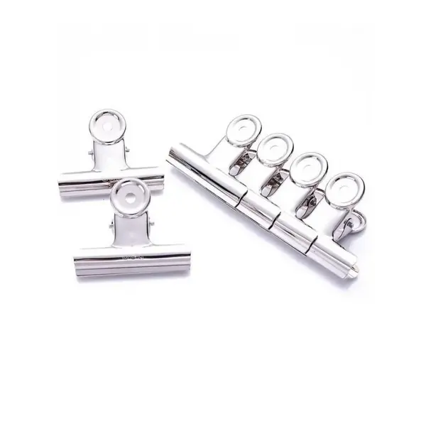Clipsuri metalice Office Cover DL0016 6106, 22 mm, argintii, cutie 6 bucati