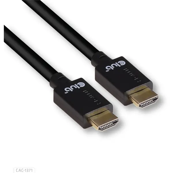 CLUB 3D Cablu Ultra High Speed HDMI 10K 120Hz 48Gbps Club 3D, 1 m, Negru