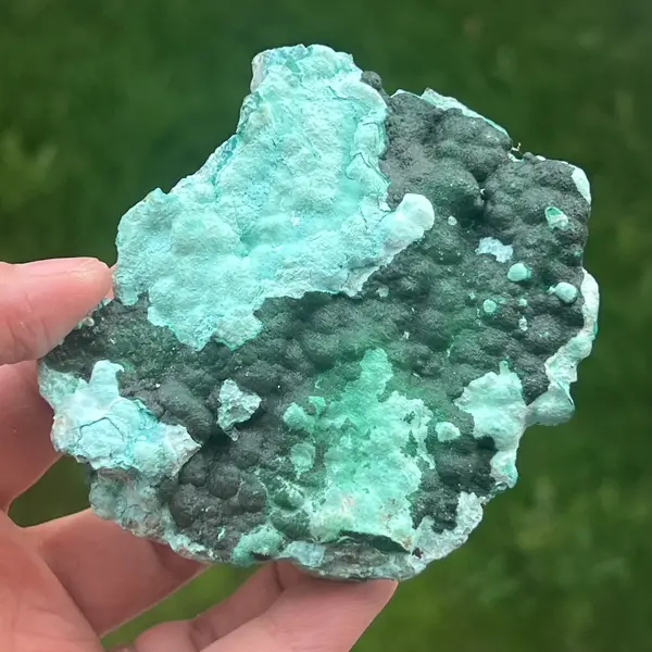 Cluster crisocola botrioidală din Congo | Model 11