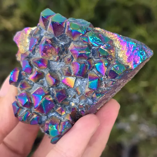 Cluster cuart incolor Aura Titanium | Model 1