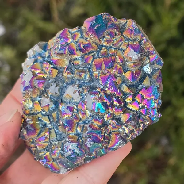 Cluster cuart incolor Aura Titanium | Model 5
