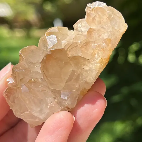 Cluster cuart lamaie Zambia, golden healer model 32