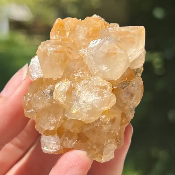 Cluster cuart lamaie Zambia, golden healer model 44