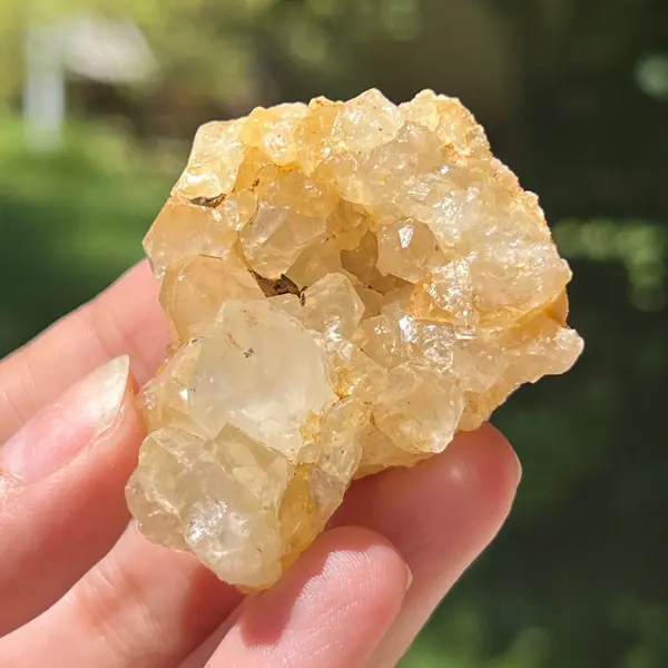 Cluster cuart lamaie Zambia, golden healer model 45