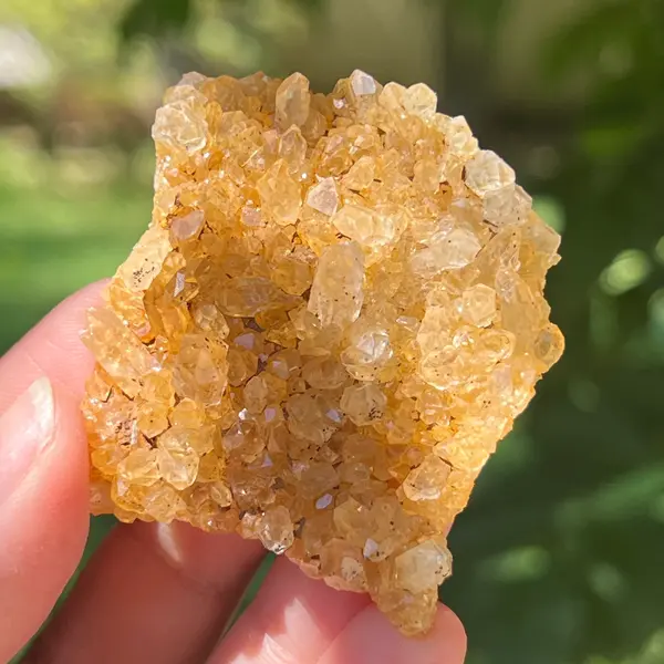 Cluster cuart lamaie Zambia, golden healer model 51