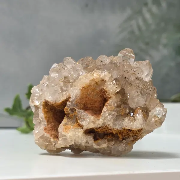 Cluster cuart lamaie Zambia, golden healer model Lm2