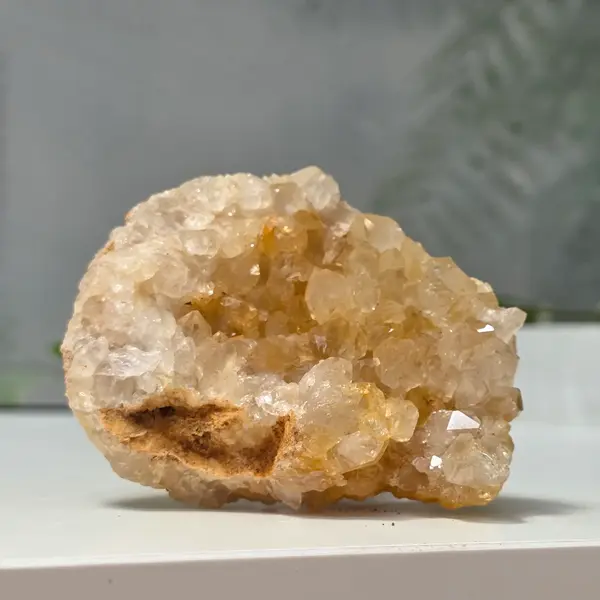 Cluster cuart lamaie Zambia, golden healer model Lm5