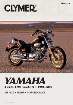 Clymer Yamaha Section One: XV700-1100 Virago 1981-1999, Section Two: XV535 Virago 1987-2003, Paperback (10th Ed.)/Ed Scott