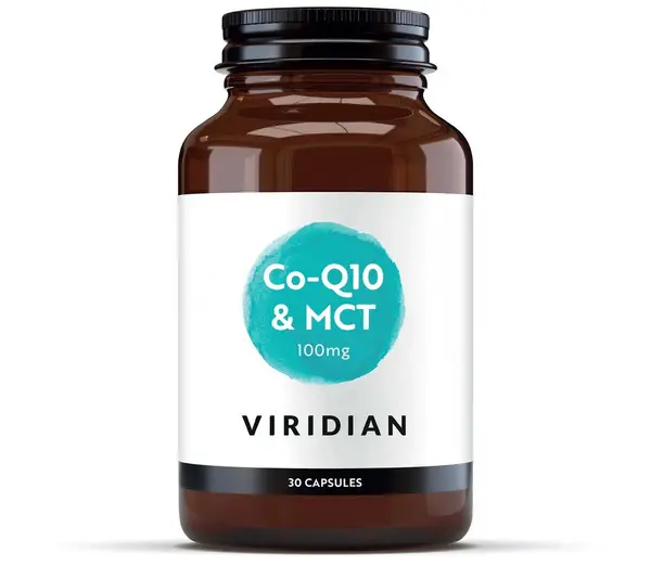Co-Q10 & MCT 100mg – 60 capsule, Viridian