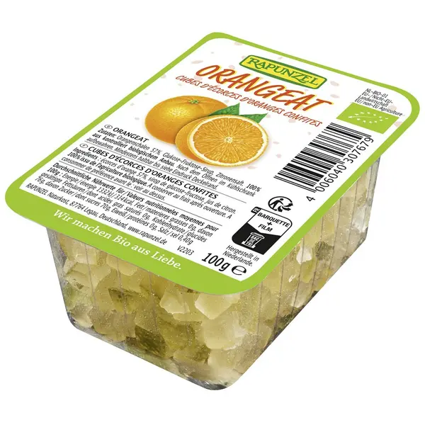 Coaja de portocala confiata, eco - 100 g