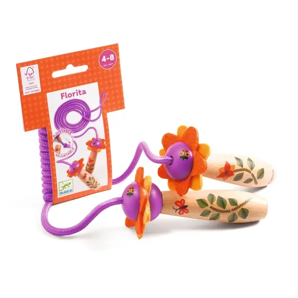 Coarda de sarit ajustabila Florita, Djeco