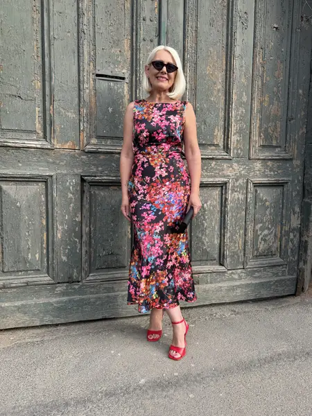Coast Rochie cu spatele gol print floral - 36 EU