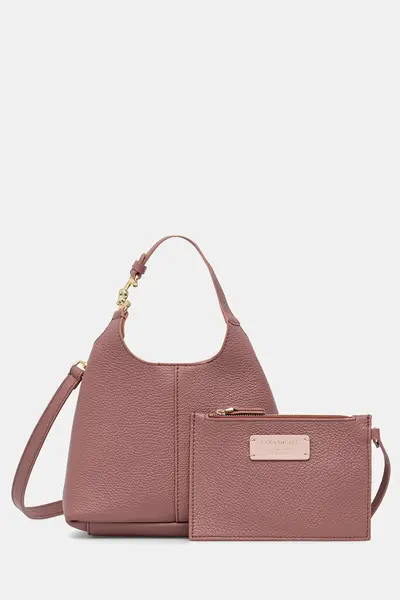 Coccinelle geantă crossbody pentru femei din piele